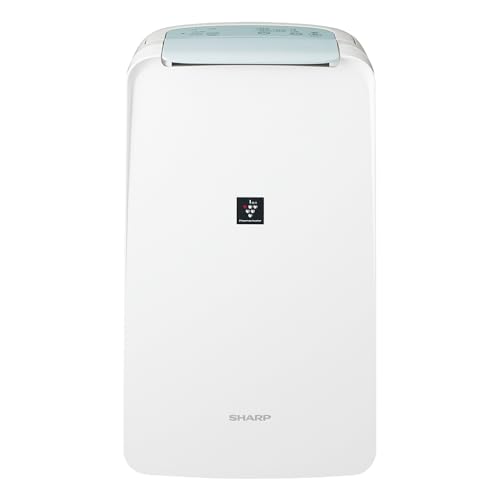 シャープ 衣類乾燥 除湿機 CV-S71-W コンプレッサー 方式 7.1L/日 コンパクトタイプ プラズマクラスター7000 省エネ 部屋干し 消臭 1枚目 画像