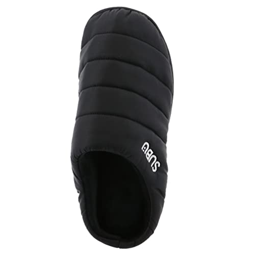 [SUBU] スブ サンダル 冬用サンダル スリッパ レディース メンズ 暖かい ルームシューズ ダウン 外履き 防寒 つっかけ 男女兼用 ユニセックス F LINE ブラック BLACK SB-135 [並行輸入品] 中間 画像