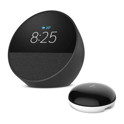 【セット買い】Echo Spot (エコースポット)ブラック + TP-Link Tapo H110 スマートリモコン 1枚目 画像