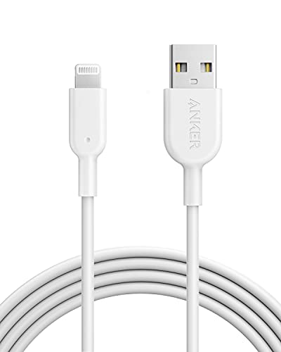 Anker PowerLine II ライトニングUSBケーブル【Apple MFi認証取得 / 超高耐久】iPhone / iPad / iPod各種対応 (1.8m ホワイト) 1枚目 画像