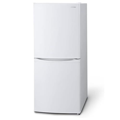 アイリスオーヤマ 冷蔵庫 142L ホワイト 幅50cm IRSD-14A-W 2ドア 右開き 直冷式 BIG冷凍室 新生活 一人暮らし 1枚目 画像