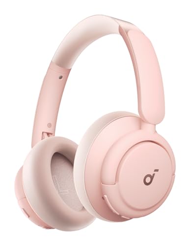 Anker Soundcore Q30i (Bluetooth5.3 ワイヤレス ヘッドホン）【ウルトラノイズキャンセリング/外音取り込みモード/Bluetooth対応/ハイレゾ対応(AUX接続時) / 最大80時間音楽再生 / マイク内蔵/専用アプリ対応】ピンク Anker Soundcore Q30i Bluetooth5.3 ワイヤレス ヘッドホン ピンク 実物画像・外観写真