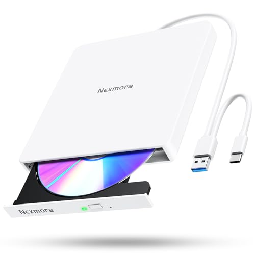 【2025新定番・高速読取×低騒音】 cd dvdドライブ 外付け dvd ドライブ 外付け cdドライブ 光学ドライブ USB-A ＆ type-c 両対応 読み込み 書き込み可能 取り込み 低騒音 薄型 パソコン PC mac windows11対応 M-DISC対応 多様ディスク対応（ CD-ROM CD-R DVD-R ..など）※TV/車/ブルーレイ非対応 1枚目 画像