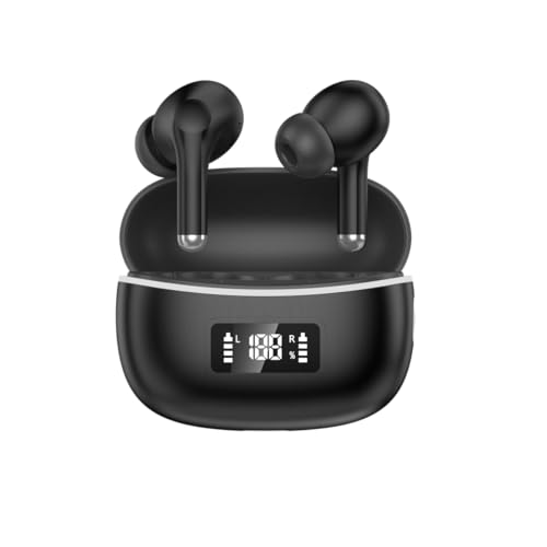 イヤホン Bluetooth ワイヤレスイヤホン 4つのシリコンマイク搭載 AIスマート ENC通話 IPX7防水 最大60時間再生 2026年最新Bluetooth6.0 ブルートゥースイヤホン 全音域HI-FI音質 低遅延 接続瞬時 片耳/両耳 WEB会議/運動/ゲーム/テレワーク/通学/通勤/スポーツ/音楽用 iPhone/Android対応 イヤホン Bluetooth ワイヤレスイヤホン 実物画像・外観写真