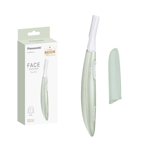 パナソニック フェイスシェーバー フェリエ ウブ毛 乾電池式 グリーン ES-WF53-G 1枚目 画像