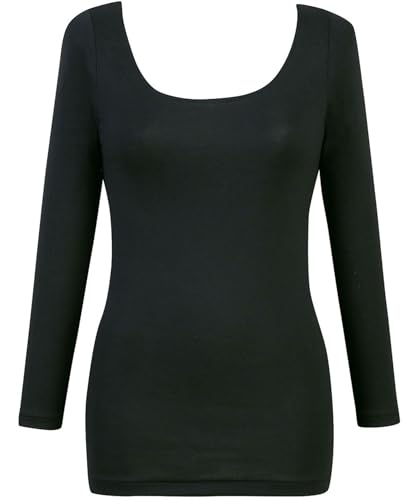 [ウイング/ワコール] あったかインナー オーガニックコットン混 やわらかくやさしい肌ざわり【綿の贅沢オーガニック】 綿混 保温性 8分袖 長袖 秋 冬 EL4831 BL M (× 2) 中間 画像