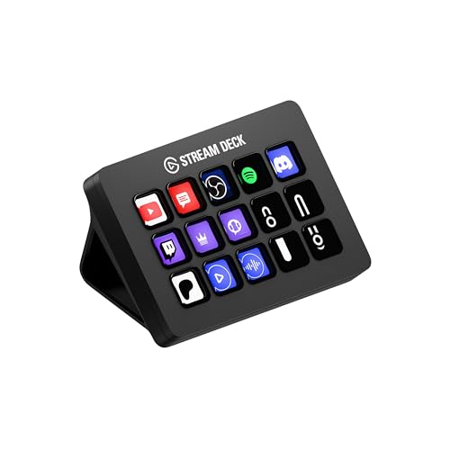 【Amazon.co.jp限定】Elgato Stream Deck MK.2 エルガトストリームデック MK.2【15キー配列】ライブコンテンツ作成用のコントローラー 配信者向けデバイス OBS/Twitch/YouTube連携 Mac/PC対応 1枚目 画像