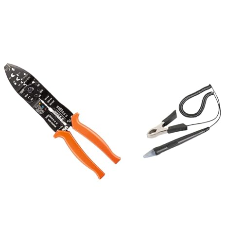 【セット買い】Amazon.co.jp限定 エーモン(amon) 電工ペンチ 全長約255mm 4960 + Amazon.co.jp限定 エーモン(amon) 検電テスター(光と音タイプ) 通電確認+極性確認 (オートテスター)4963 エーモン 電工ペンチ 検電テスター セット買い 実物画像・外観写真