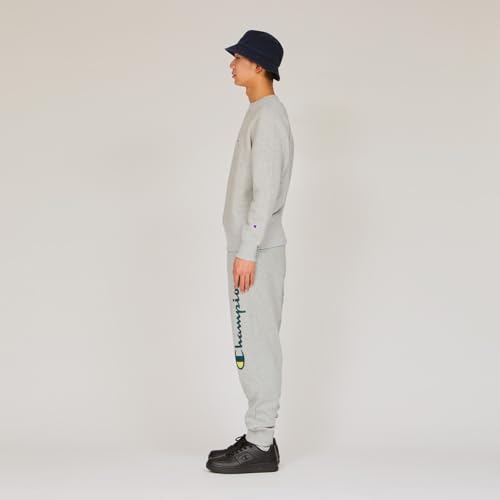 スウェット 長袖 ワンポイントロゴ 刺繍 クルーネックスウェットシャツ C3-W005Z-070-L 中間 画像