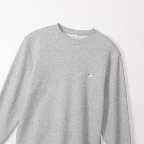 [チャンピオン] トレーナー 長袖 裏毛 刺繍 ワンポイントロゴ クルーネックスウェットシャツ ベーシック C3-W001Z-070-L 中間 画像