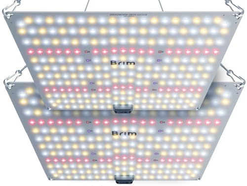 【公式】BRIM(ブリム) PANEL A 植物育成ライト LED パネル 【国内ブランド】フルスペクトル IR/UV 搭載 PL-A (2, 45W 白色) 1枚目 画像