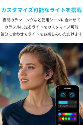 Anker Soundcore V20i（Bluetooth 5.4）【オープンイヤー型ワイヤレスイヤホン / IP55防塵防水規格/ 最大36時間再生 / マルチポイント接続】ネイビー 中間 画像