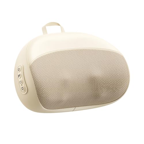 【2025新設計】腰枕 クッション Hoxhyon USB充電式 クリスマス 腰・背中・首・肩・太もも・ふくらはぎ 一台多役 寝ながら使える ピロー コードレス 双方向回転 3段階強度調節 温熱機能 静音 タイマー付き 誕生日 母の日 父の日 記念日 新年 プレゼント 家庭用 職場用 車用 男女兼用 1枚目 画像