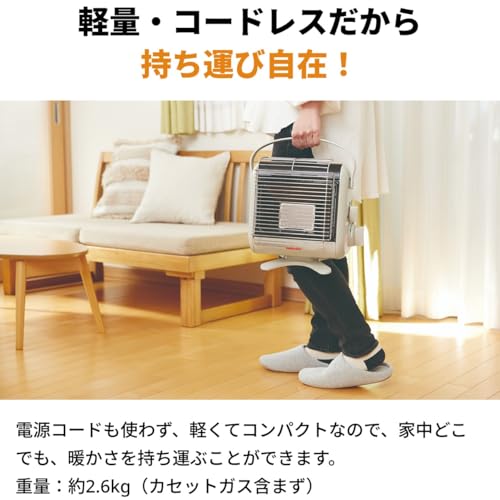 イワタニ Iwatani 岩谷 カセットガスストーブ マイ暖III カセットガス ストーブ 暖房 災害用品 停電対策 節電対策 CB-STV-MYD3 中間 画像