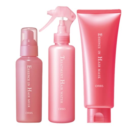 ORBIS（オルビス）エッセンスイン3stepセット ヘアケア (ヘアミルク/ヘアミスト/ヘアマスク) ヘアトリートメント ORBIS（オルビス）エッセンスイン3stepセット ヘアケア 実物画像・外観写真