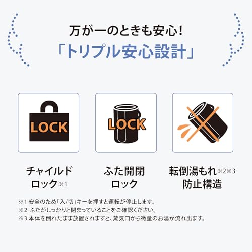 象印マホービン 加湿器 4.0L リビング・寝室で使える⻑時間加湿タイプ スチーム式 蒸気式 フィルター不要 お手入れ簡単 グレー EE-DE50-HA 中間 画像