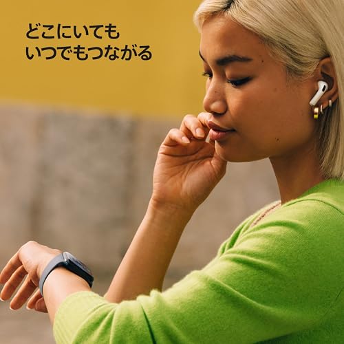Apple Watch SE 3(GPSモデル)- 40mmスターライトアルミニウムケースとスターライトスポーツバンド - S/M 中間 画像