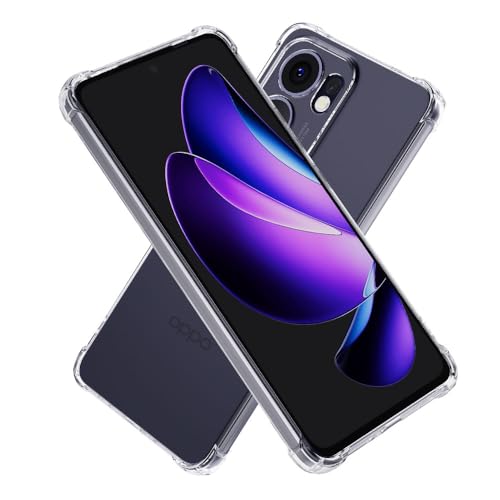 Hy+ OPPO Reno13 A ケース CPH2699 / A501OP 対応 耐衝撃 クリア TPU カバー 米軍MIL規格 衝撃吸収ポケット ストラップ装着可能 スマホケース Hy+ OPPO Reno13 A ケース 実物画像・外観写真