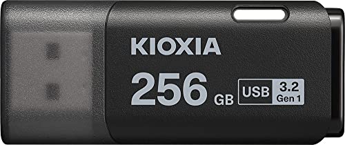 KIOXIA(キオクシア)【日本製】USBフラッシュメモリ 256GB USB3.2 Gen1 国内サポート正規品 KLU301A256GK KIOXIA USBフラッシュメモリ 256GB 実物画像・外観写真