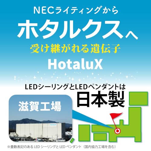 HotaluX（ホタルクス） <日本製> LEDシーリングライト HLDZ08259 適用畳数~8畳 (日本照明工業会基準) 3800lm 昼光色（6500K）調光タイプ（主照明５段階、常夜灯３段階）リモコン シンプルデザイン 最後 画像” loading=”lazy” decoding=”async” data-id=”61565″ /></figure>
<p>夕暮れ時のリビングにやわらかな昼光色が広がり、子どもが机で安心して勉強に集中しています。<strong>HotaluX LEDシーリングライトの調光機能</strong>で、文字がくっきり見える「よみかき光」が優しく目を包み込み、読書の時間も目の疲れを感じることなく続けられます。<br />スイッチ一つで明るさが簡単に切り替わり、家族みんなが快適に過ごせる空間に。</p>
<p>設置も軽量の本体と付属アダプタで手早く完了し、購入後すぐに新しい照明のある生活が始まります。<br />加えて省エネ設計だから、毎月の電気代も抑えられ、家計の負担が軽減されるのも嬉しいポイントです。<br />穏やかな光に包まれた空間で、家族の笑顔と安心が、日々の暮らしにささやかな幸せを運びます。<br /><a rel=