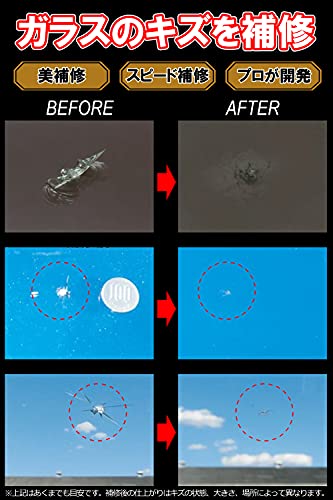 カーメイト 車用 ウインドリペア プロ システムセット PS300 最後 画像