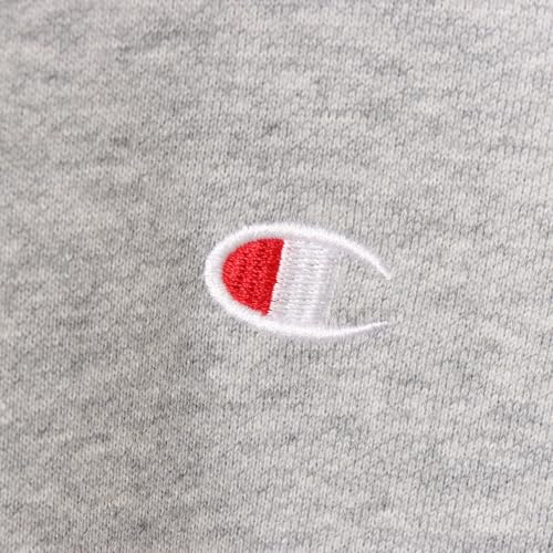 [チャンピオン] トレーナー 長袖 裏毛 刺繍 ワンポイントロゴ クルーネックスウェットシャツ ベーシック C3-W001Z-070-L 最後 画像