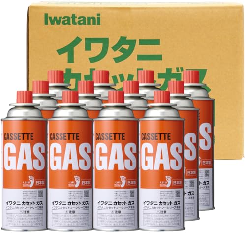 岩谷産業(Iwatani Sangyo)イワタニ カセットガス 専用ボックス入り 12本組 CB-250-OR-12BOX 1枚目 画像
