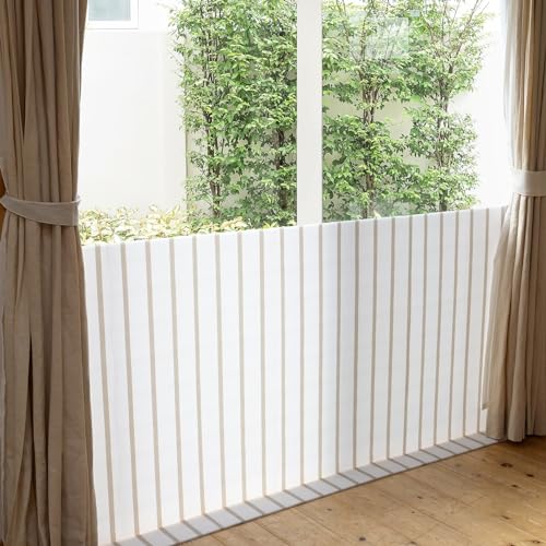 山善(YAMAZEN) 電気代節約 省エネ 隙間風防止 寒さ対策 断熱パネル 窓際あったかボード 厚さ8mm LL 3枚組 YMA-9083(ST) 1枚目 画像