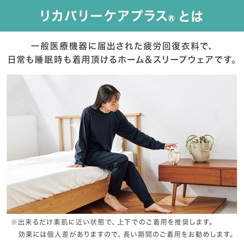 25S 疲労回復リカバリーケア+上下_2410003紺M 最後 画像