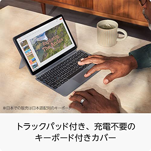【スタイラスペン・キーボード付きカバーセット】Fire Max 11 タブレット - 128GB 中間 画像