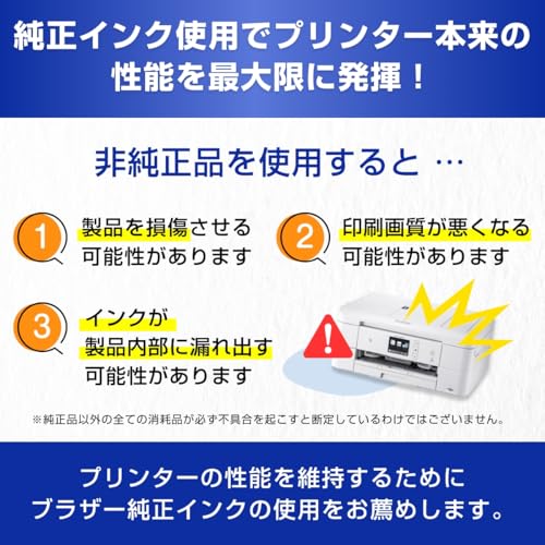 【ブラザー純正】 ブラザー工業(Brother Industries) インクカートリッジ4色パック(エコパッケージ) LC411-4PK-E 対応型番:DCP-J926N、MFC-J904N、MFC-J739DN、MFC-J939DN 他 中間 画像