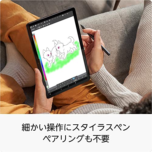 【スタイラスペン・キーボード付きカバーセット】Fire Max 11 タブレット - 128GB 最後 画像