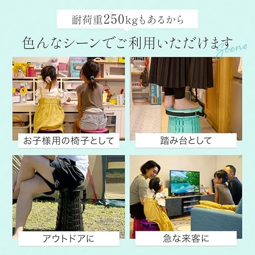 【収納クッション付き】Panus 折りたたみ椅子 アウトドアチェア 伸縮式 キャンプ椅子 折り畳み式 キャンプスツール 軽量 コンパクト 持ち運び便利 耐荷重250KG 一秒開閉でき 高さ調整可能 釣り 旅行 バーベキュー 行列待ち アウトドアスポーツ 収納バッグ付き 中間 画像