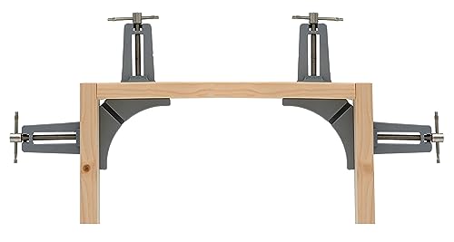 高儀(Takagi) GISUKE クランプ 木工定規 直角定規 直角クランプ 90度 直角 アルミ コーナー DIY 工具 額縁 パネル 木工 釘打ち 溶接 接着 接続 固定 70mm 2個組 中間 画像