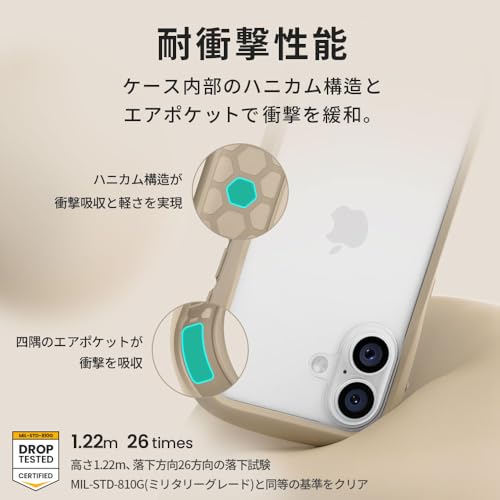 【Amazon.co.jp限定】iFace Reflection iPhone 17 ケース クリア 強化ガラス (ブラック)【エコPKG】【 iphone17 ケース アイフォン17 カバー スマホケース 透明 耐衝撃 ストラップホール付き クリアケース 】 最後 画像