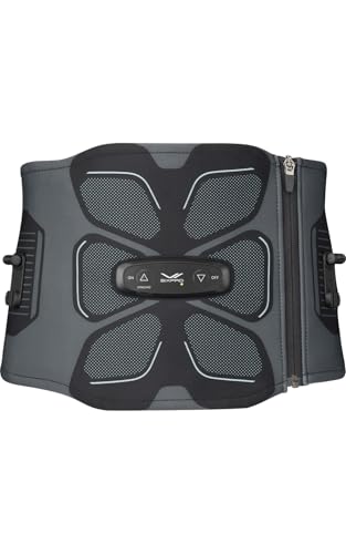 新モデル【公式ストア限定】シックスパッド コアベルト 2・アブズ 2/SIXPAD Core Belt 2・ Abs 2＋コントローラーセット (Abs 2（新モデル）, ブラック, L) シックスパッド コアベルト 2 実物画像・外観写真