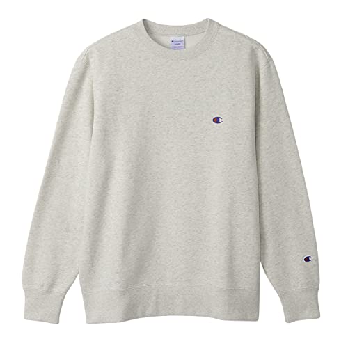 スウェット 長袖 ワンポイントロゴ 刺繍 クルーネックスウェットシャツ C3-W005Z-810-L スウェット 長袖 ワンポイントロゴ 刺繍 クルーネックスウェットシャツ C3-W005Z-810-L 実物画像・外観写真