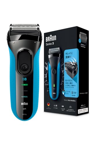 ブラウン 電気シェーバー シリーズ3 電動 髭剃り メンズ 3010s 3枚刃 水洗い/お風呂剃り可 1枚目 画像
