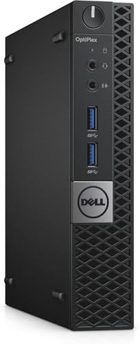 【整備済み品】デル Dell Optiplex 3050 超ミニPC、Micro 第7世代Core i5-7400T/7500T、RAM:DDR4 8GB、SSD:256GB、Windows11 Pro、MS Office 2021(永続版)搭載、静音性、WIFI、Bluetooth、4K HDR対応、省スペース小型パソコン HDMI ディスプレイポート (SSD256GB, RAM 16GB) 1