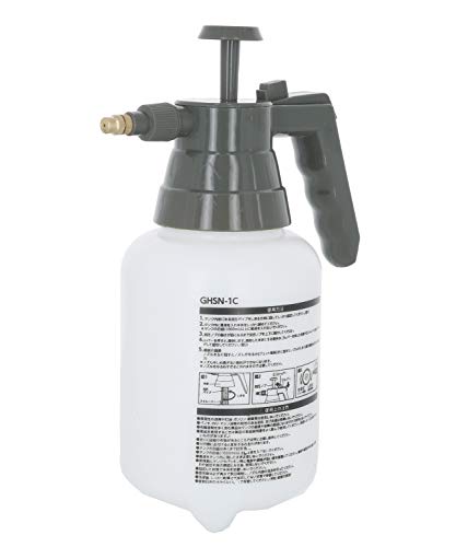 高儀(Takagi) 蓄圧式ガーデンスプレー ハンドヘルド 1L 除草剤の散布や水やりに レバーを押すだけで連続噴霧 霧状・ジェット噴射調整可 GHSN-1Cの詳細・まとめ 画像