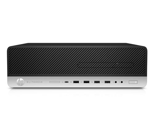 【整備済み品】中古デスクトップパソコンHP EliteDesk 800 G4 SFF 第8世代 Core i5 8400/8500 4KHD対応/Bluetooth/WIFI/Windows11 Pro/MS Office2021/USB3.0/DVD/DPX2/RAM16GB/NVME M.2 256GB+HDD500GBの外観・全体像 画像