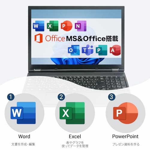 【整備済み品】 中古ノートパソコン Versapro-VKシリーズ 第7世代 Core i5 中古ノートPC/Windows11/15.6型/MS &Office2019/8GB メモリ/SSD128GB/DVDドライブ/Wi-Fi/HDMI/Bluetooth/USB3.0/有線マウス付属 (VKシリーズ/i5-7/8GB/128GB)の詳細・まとめ 画像