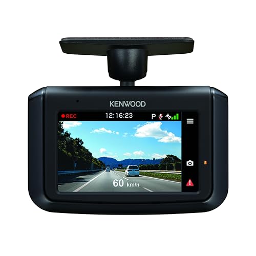 ケンウッド(Kenwood)前方撮影ドライブレコーダー DRV-R30S 3年保証 日本製 HDR搭載 昼夜問わず鮮明な録画を実現の外観・全体像 画像