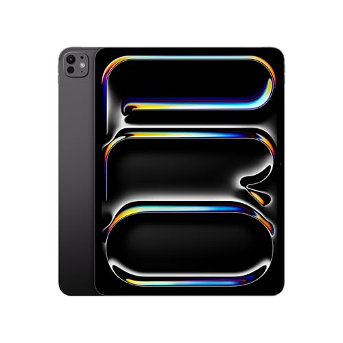 Apple 13インチiPad Pro（M5）：Ultra Retina XDR ディスプレイ、256GB、横向きの12MP フロント/バックカメラ、LiDAR スキャナ、Apple N1によるWi-Fi 7、Face ID、一日中使えるバッテリー - スペースブラック 1