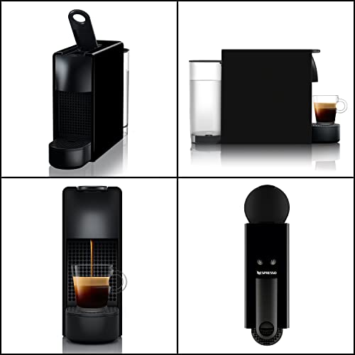 ネスプレッソ カプセル式コーヒーメーカー エッセンサ ミニ ピアノブラック C 水タンク容量0.6L コンパクト 軽量 C30-BK-Wの特徴・詳細 画像