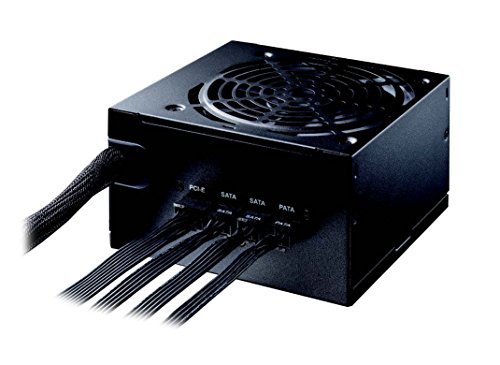 玄人志向 電源ユニット 650W ATX 電源 80 PLUS ブロンズ PC電源 プラグイン KRPW-BK650W/85+の外観・全体像 画像