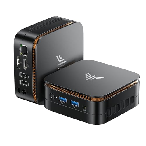 NiPoGi ミニpc Ryzen 3250U 【2026新モデル・業界超ミニ】 最大3.5Hz mini pc Windows11 Pro 16GB換装可 8+256GB SSD (PCle3.0 対応可能) 4K 静音 高速熱放散 小型超軽量ミニパソコン豊富なインターフェース USB3.2/DP1.4+HDMI 2.0高速2.4G/5GWi-Fi BT4.2 省電力 小型パソコンの外観・全体像 画像