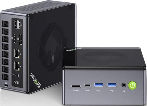 【ゲーミング最強ミニPC】 GMKtec ミニPC AMD Ryzen7 PRO 6850H搭載 【96GB DDR5 +4TB SSD （拡張可能）】Oculink 搭載 USB4.0*2 Windows11 Pro WiFi6 デュアル2.5G LAN HDMI2.1(8K@60Hz) 4画面出力 GMKtec NucBox M7 DDR5 32GB+1TB SSDミニpc ゲーミング 高性能の外観・全体像 画像