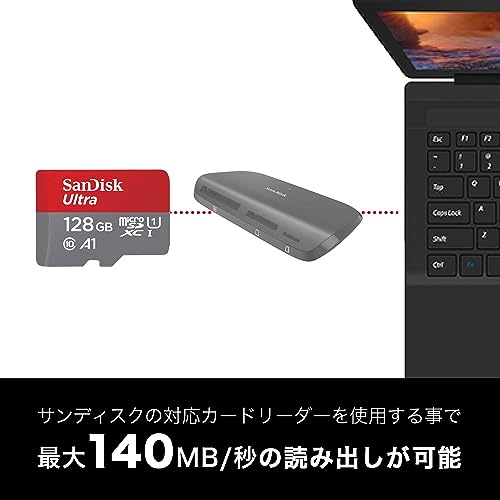 【 サンディスク 正規品 】 SanDisk microSD カード 128GB UHS-I U1 Class10 Nintendo Switch メーカー動作確認済 Ultra SDSQUAB-128G-GH3MA 簡易デザインパッケージ 10年間限定保証の詳細・まとめ 画像