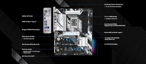 ASRock マザーボード B760 Pro RS/D4 Intel 第12世代 ・ 13世代 CPU ( LGA1700 )対応 B760チップセット DDR4 ATX マザーボード 【国内正規代理店品】の特徴・詳細 画像